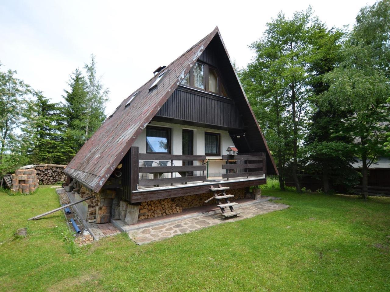 Nice Holiday Home In The Ore Mountains Only 500M From The Chairlift Loučná pod Klínovcem Eksteriør billede