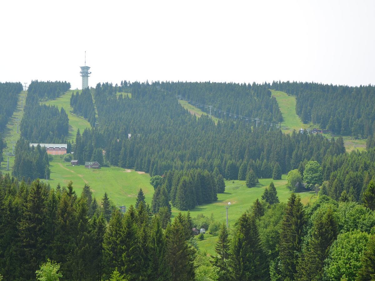 Nice Holiday Home In The Ore Mountains Only 500M From The Chairlift Loučná pod Klínovcem Eksteriør billede